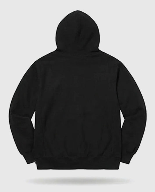 Supreme Cross Box Logo Black Hoodie