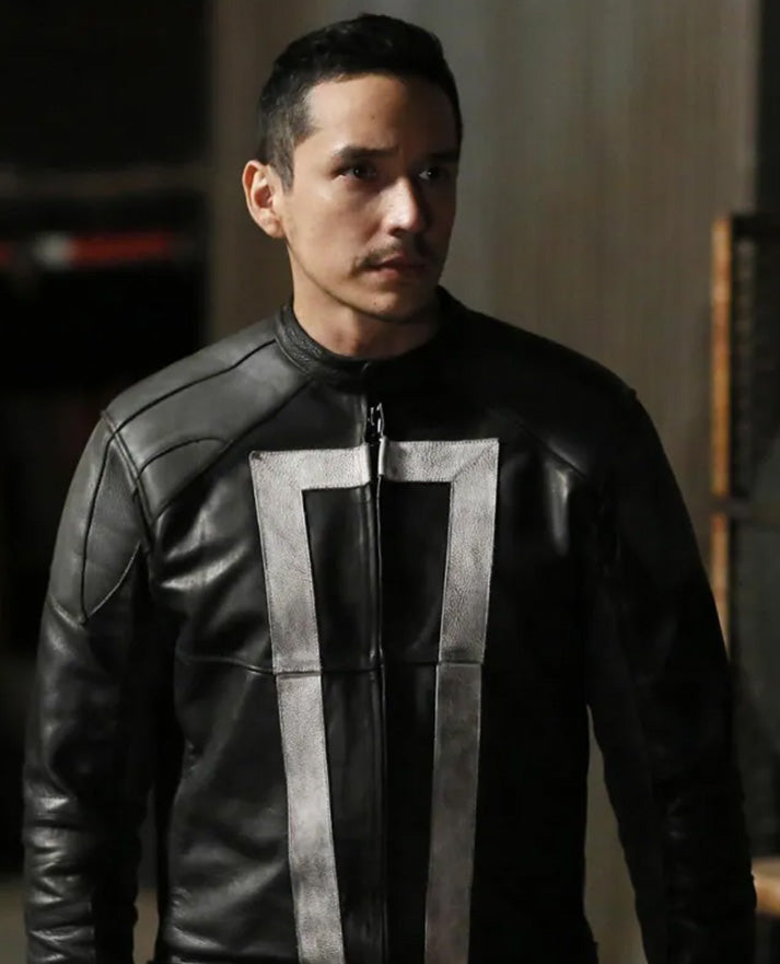Gabriel Luna Agents of Shield Leather Jacket