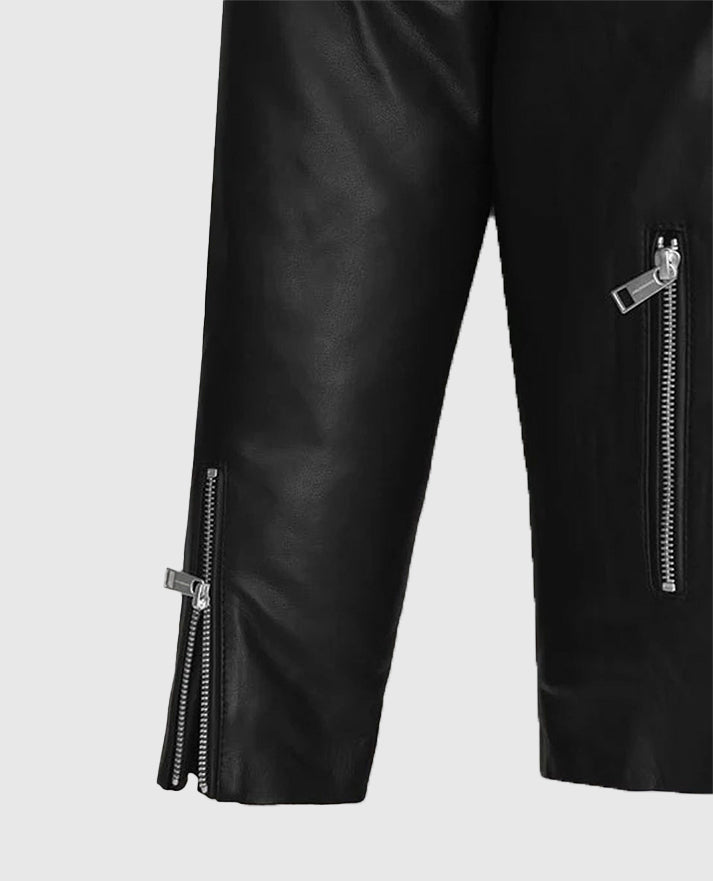 Jensen Huang Leather Jacket