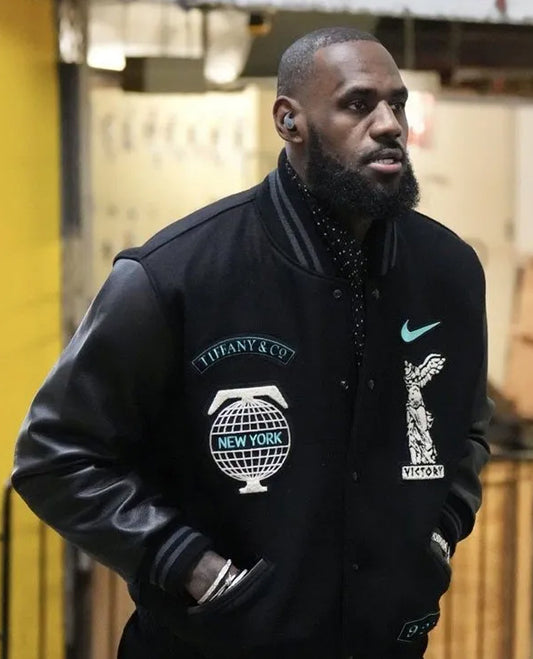 Lebron James Tiffany & Co Black Jacket