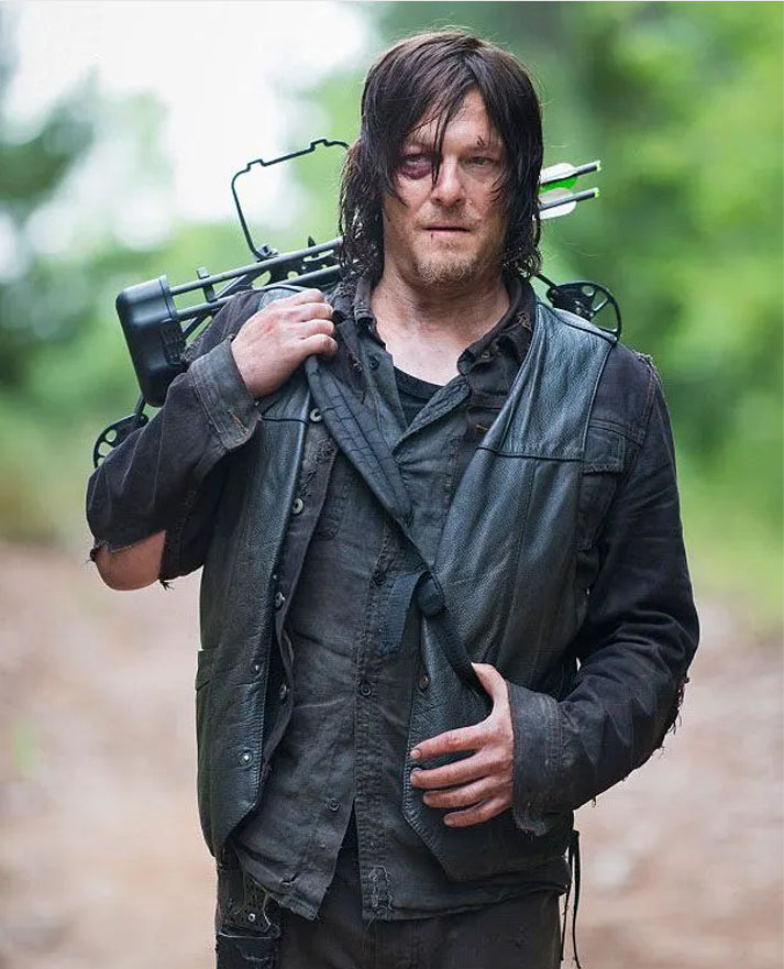 The Walking Dead Daryl Dixon Leather Vest