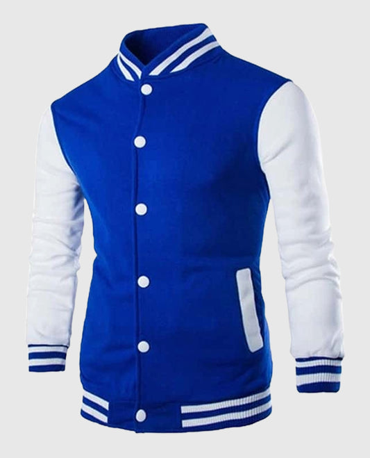 Dragon Ball Goku Blue Baseball Varsity Jacket