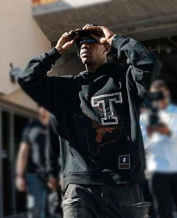 Travis Scott University Of Texas Black Hoodie