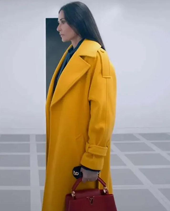 Elisabeth Sparkle The Substance Yellow Coat