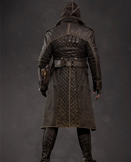 Assassin's Creed Jacob Frye Leather Long Coat