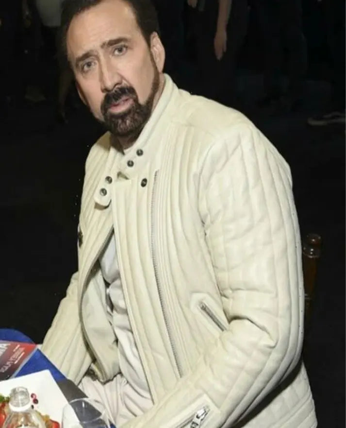 Nicolas Cage Leather Jacket
