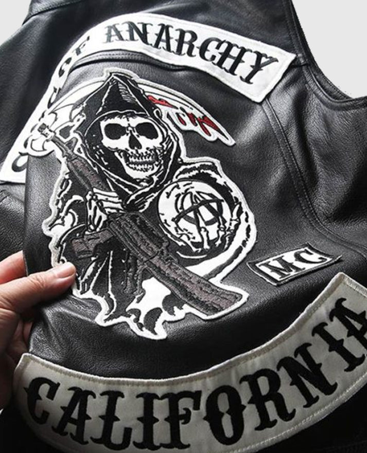 Jax Teller Sons of Anarchy Leather Vest