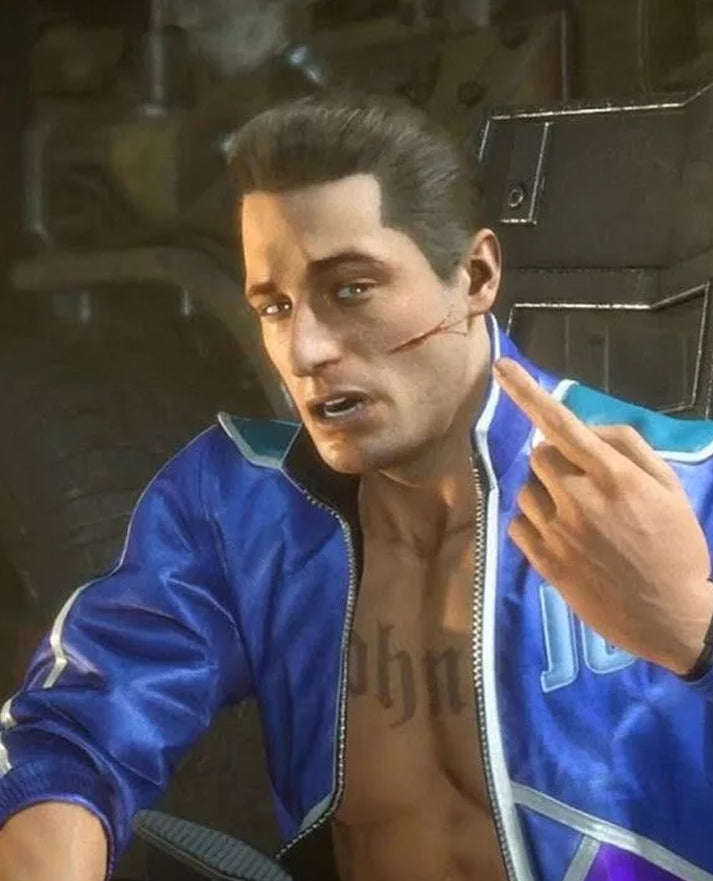 Mortal Kombat 11 Johnny Cage Blue Jacket