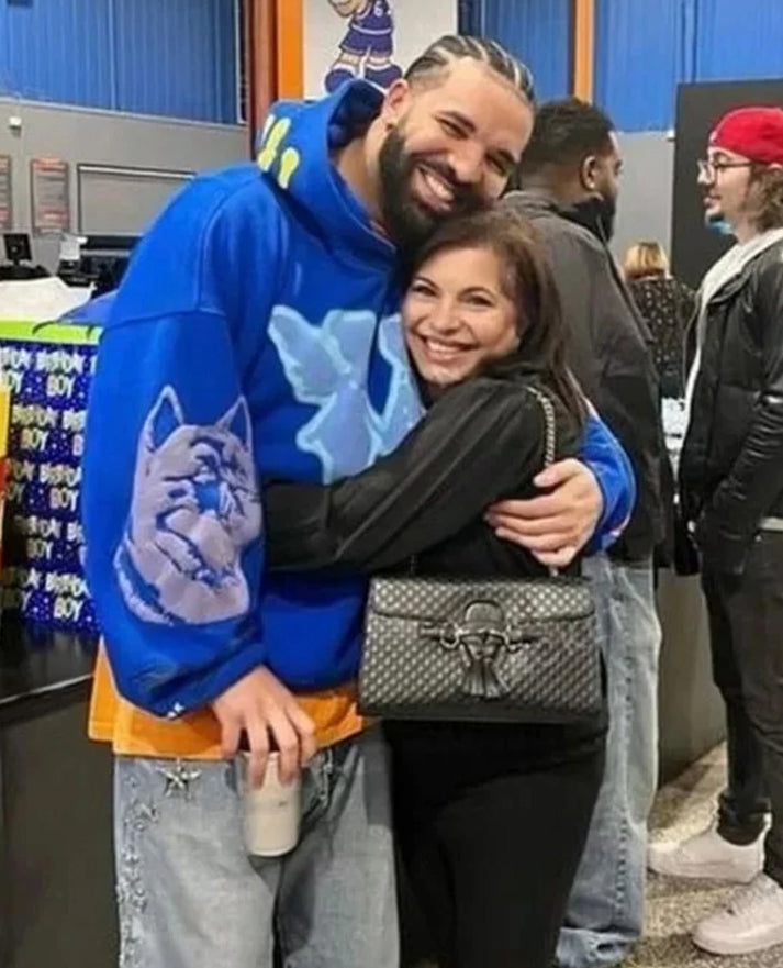 Drake Blue Pullover Hoodie
