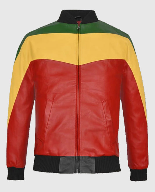 Bob Marley Leather Jacket