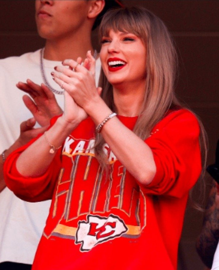 Taylor Swift Chiefs Red Sweatshirt