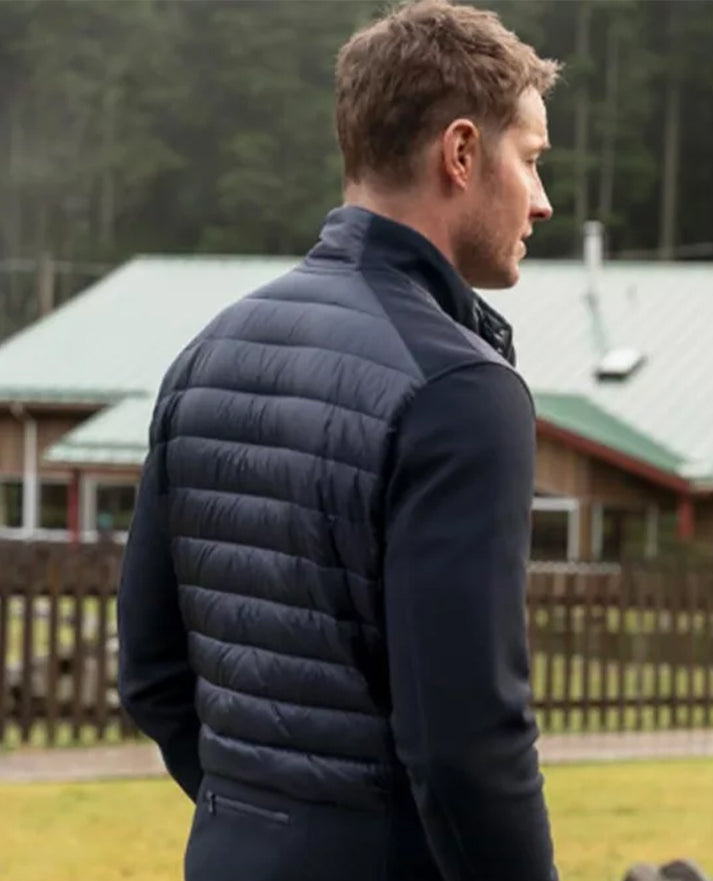 Tracker 2024 Justin Hartley Blue Jacket