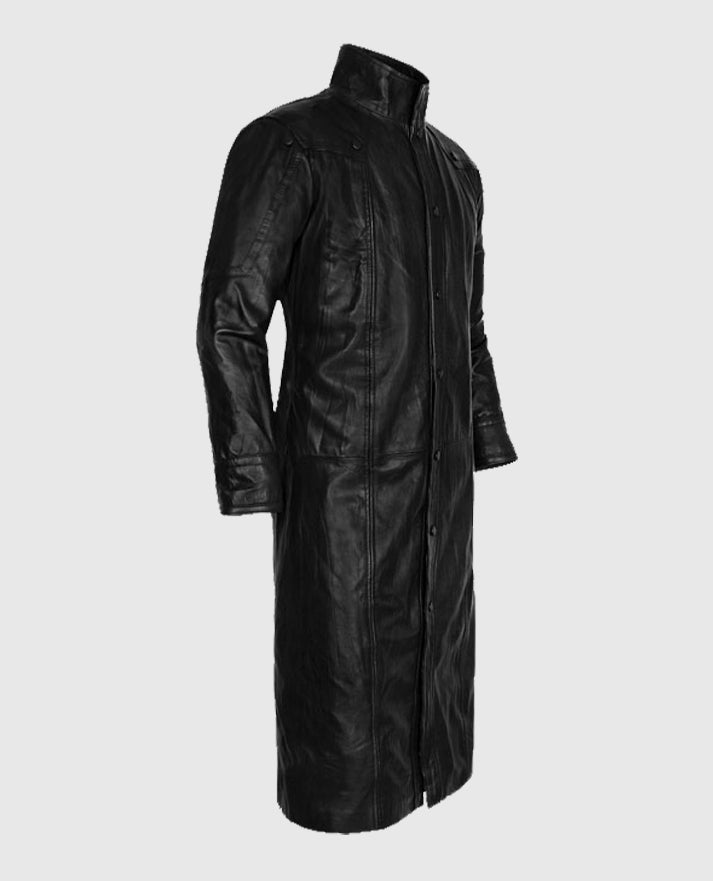 The Avengers Samuel L. Jackson Leather Trench Coat