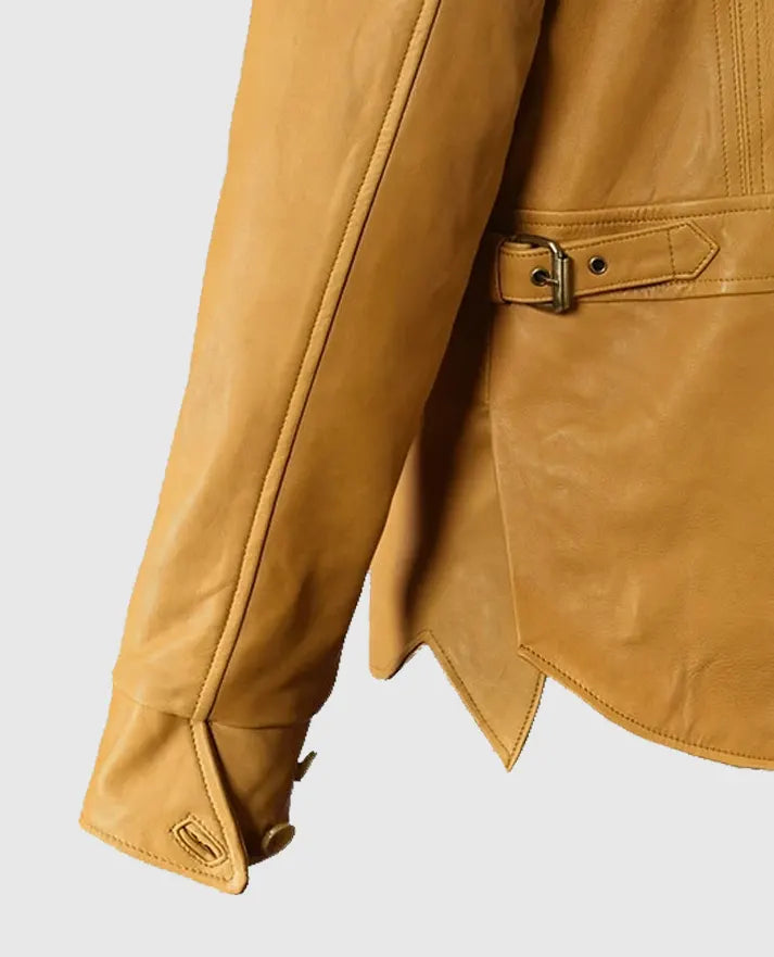 Next Nicolas Cage Yellow Leather Jacket