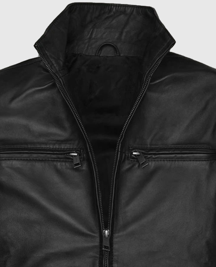 Mark Wahlberg The Other Guys Leather Jacket