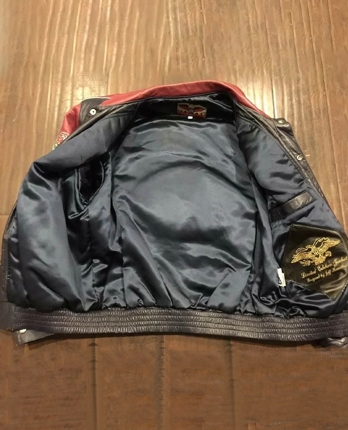 Jeff Hamliton Dallas Cowboy Leather jacket