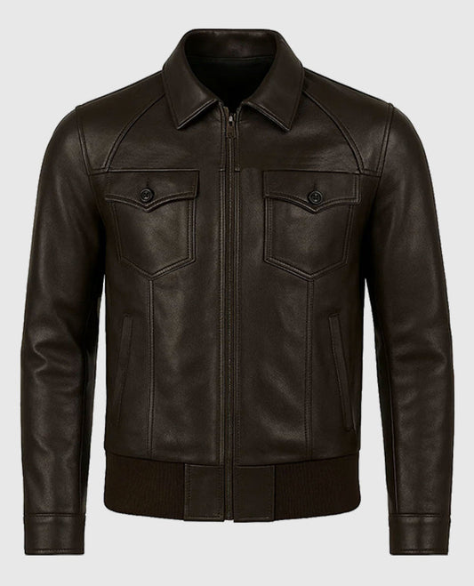 David Beckham Brown Jacket