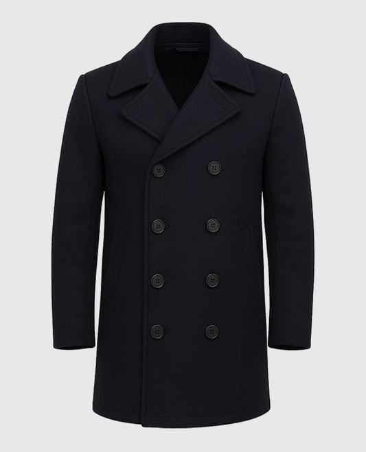 Harry Da Souza MobLand Black Wool Black Coat