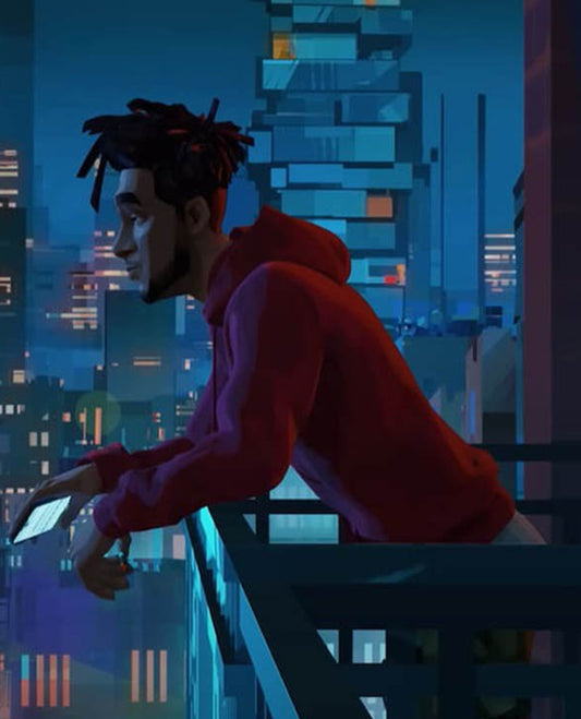 Entergalactic Kid Cudi Red Hoodie