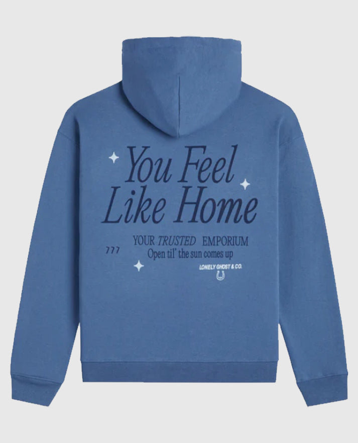 Lonely Ghost Blue Hoodie