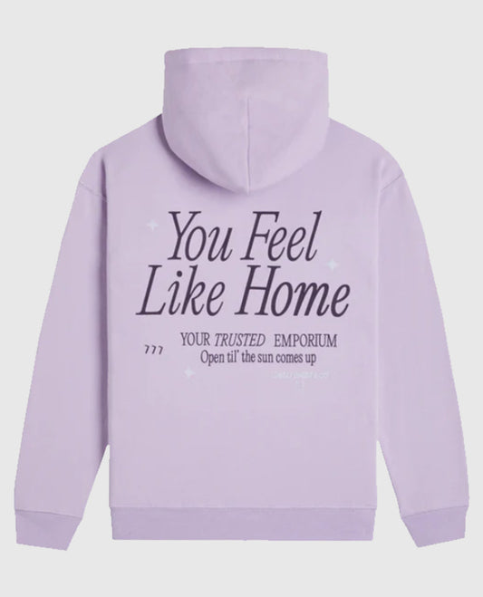 Lonely Ghost Pullover Pink Hoodie
