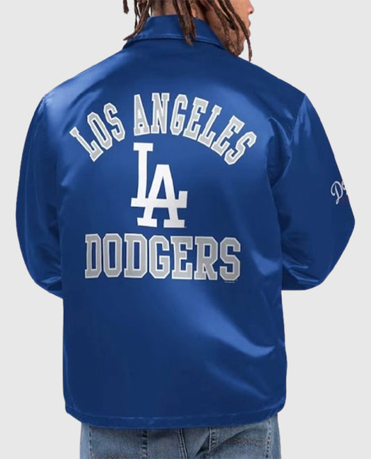 Los Angeles Dodgers Ice Cube Blue Jacket