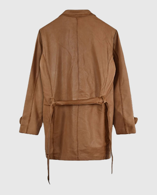 Men's Tan Burnished Royal Flying Coat