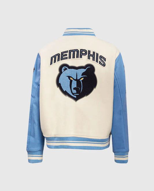NBA Memphis Grizzlies Women's Rib Wool Jacket