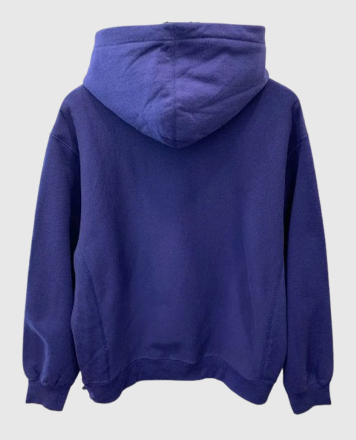Supreme KAWS Chalk Logo Blue Sweatshirt Hooded