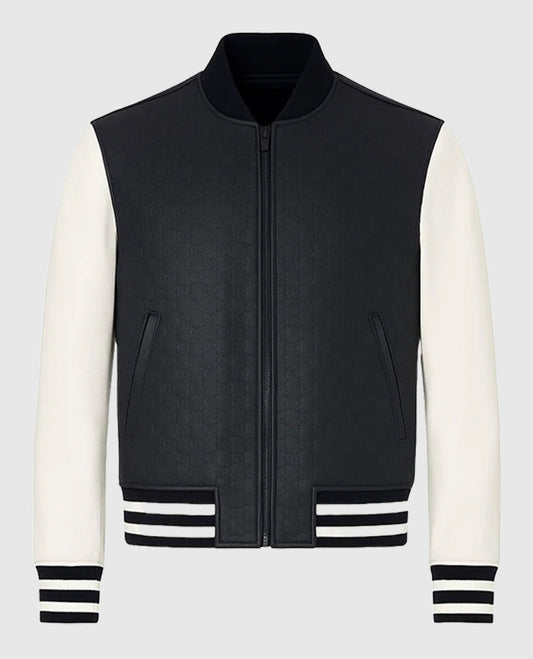 Tom Hardy The Bikeriders Black Varsity Jacket