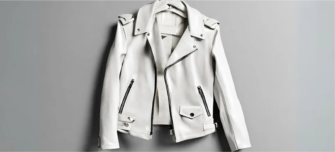 From Stains to Storage: How to Care for a White Leather Jacket