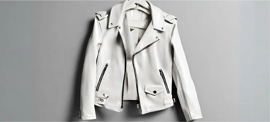 From Stains to Storage: How to Care for a White Leather Jacket