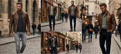 How to Style David Beckham Leather Jackets with Everyday Outfits
