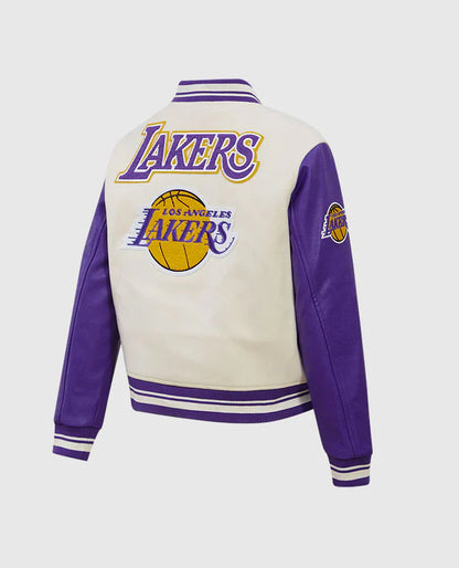 NBA Los Angeles Lakers Women's Varsity Jacket