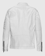 Fast And Furious 9 Vin Diesel White Leather Jacket
