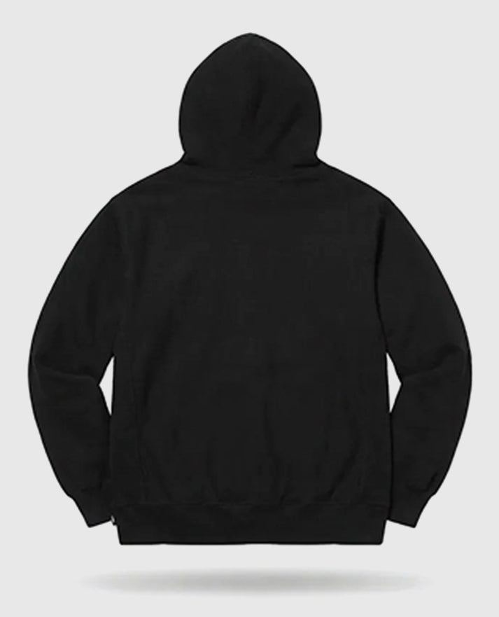 Supreme Cross Box Logo Black Hoodie