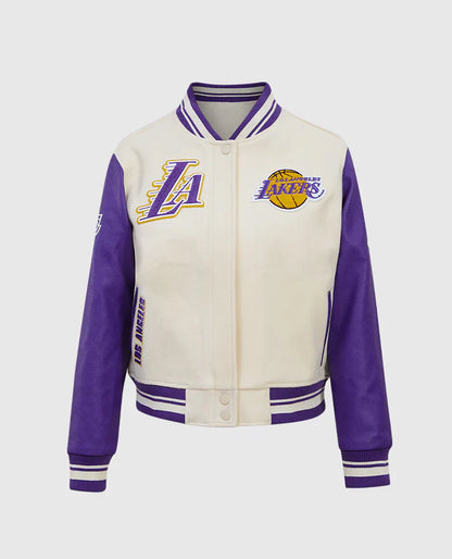 NBA Los Angeles Lakers Women's Varsity Jacket