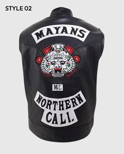 JD Pardo Mayan M.C Leather Vest