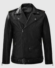 Men's Rutland Black Rider Leather Jacket