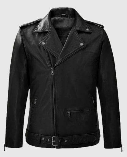 Men's Rutland Black Rider Leather Jacket