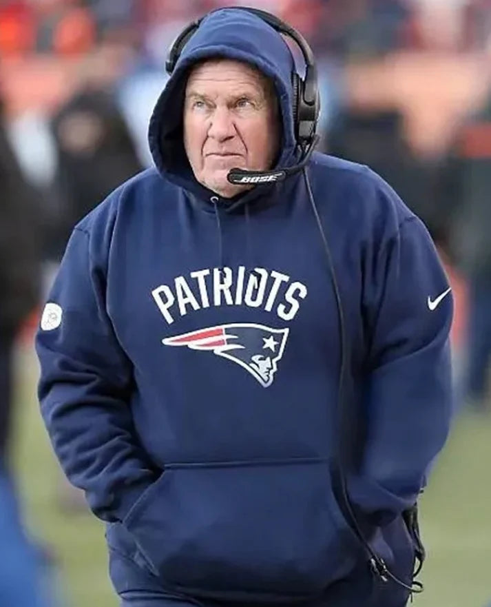 Bill Belichick Blue Hoodie