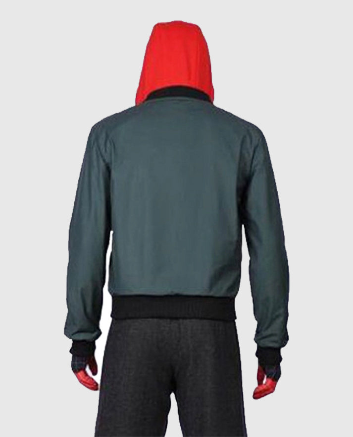 Miles Morales Spider Verse Hooded Jacket