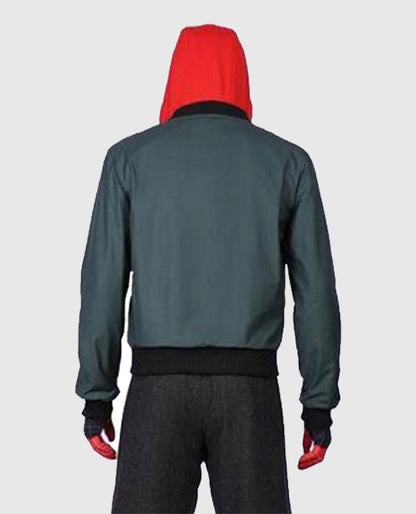Miles Morales Spider Verse Hooded Jacket