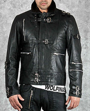 Bad Michael Jackson Black Leather Jacket