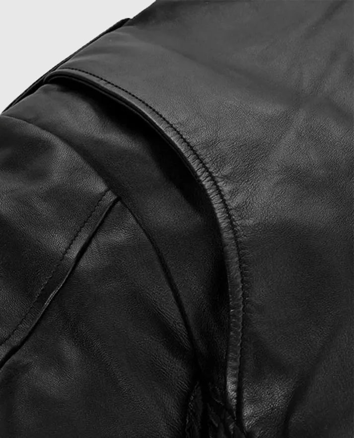 WWE Triple H Black Leather Jacket