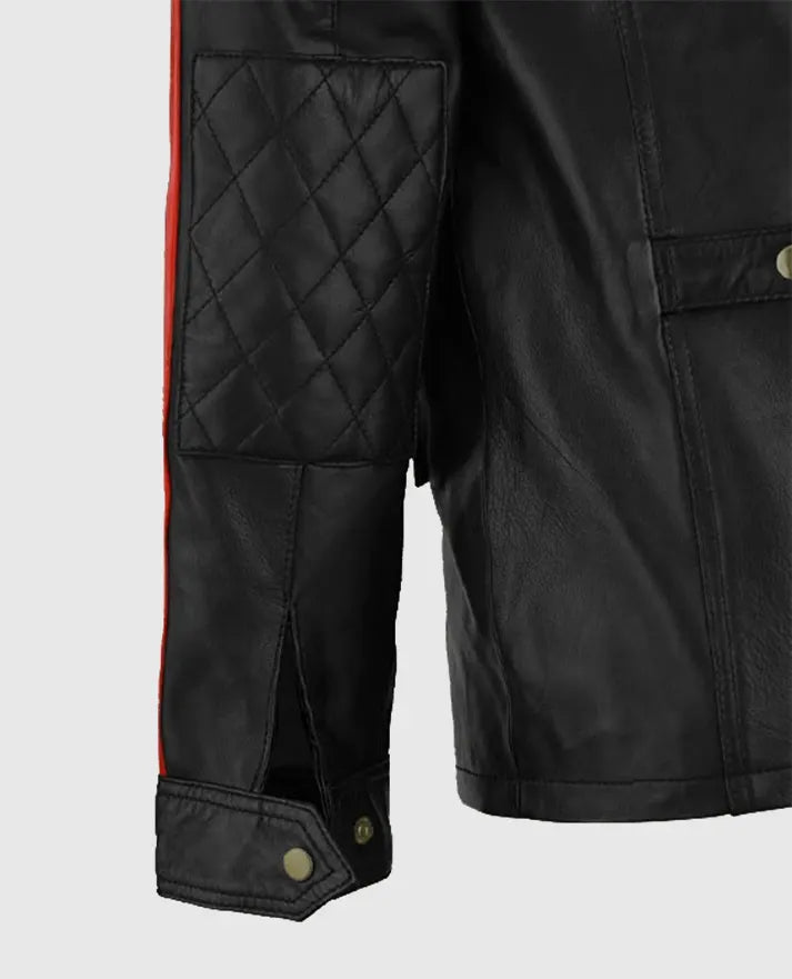 Vin Diesel Fast & Furious 8 Black Leather Jacket