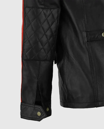 Vin Diesel Fast & Furious 8 Black Leather Jacket