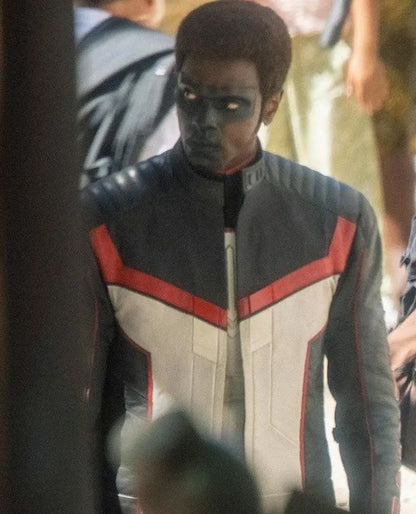 Mister Terrific Superman Leather Jacket