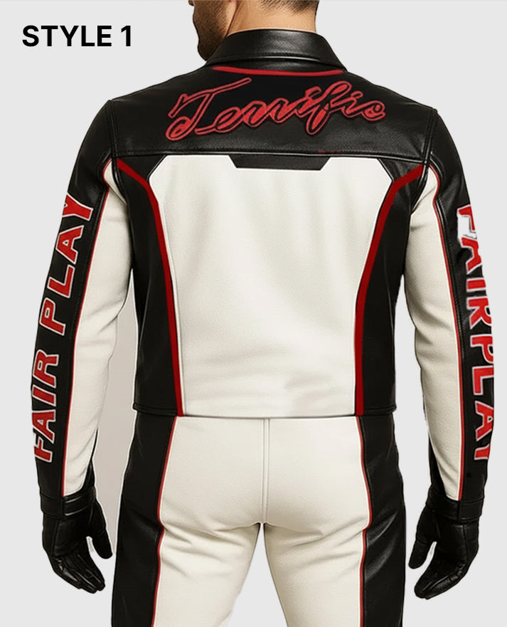 Mister Terrific Superman Leather Jacket