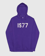 1977 Essentials Purple Hoodie